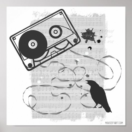 Cassettebandje Poster (Voorkant)