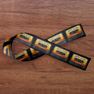 Cassettebandje Retro verjaardagsfeestje Lint