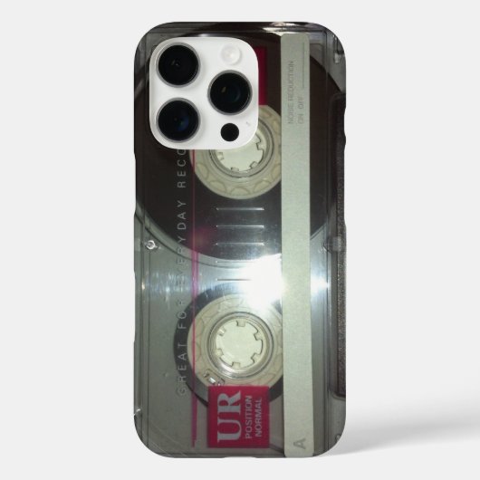  Cassettebandje - Schoon Case-Mate iPhone Case (Achterkant)