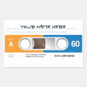 Cassettebandje Sticker