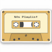 Cassettebandje Sticker (Voorkant)