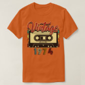 Cassettebandje van 1974 met de grootste hits T-shirt (Design voorkant)
