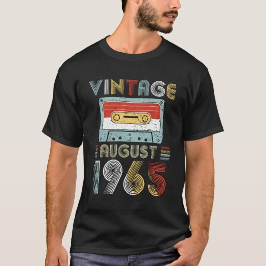 Cassettebandje van augustus 1965 T-shirt (Voorkant)