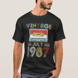  Cassettebandje van juli 1987 T-shirt