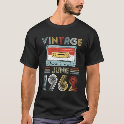 Cassettebandje van juni 1962 T-shirt (Voorkant)