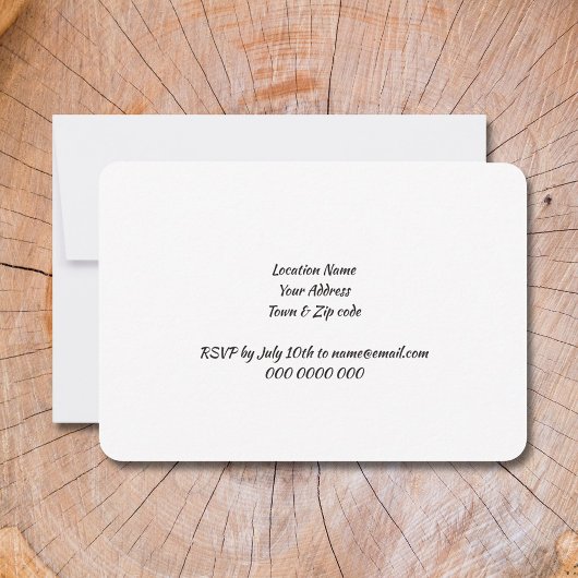 Cassettebandje verjaardagsuitnodiging kaart