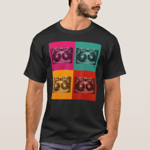 Cassettebandje voor 80s 90s vintage retro t-shirt