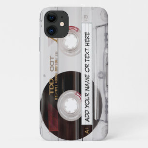  Cassettebandje voor muziek iPhone 11 Hoesje
