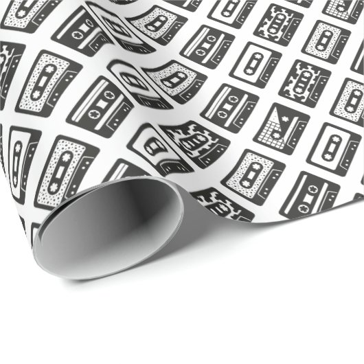 Cassettebandjes Cadeaupapier (Rol Hoek)
