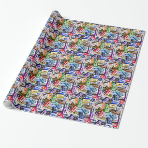 Cassettebandjes Cadeaupapier