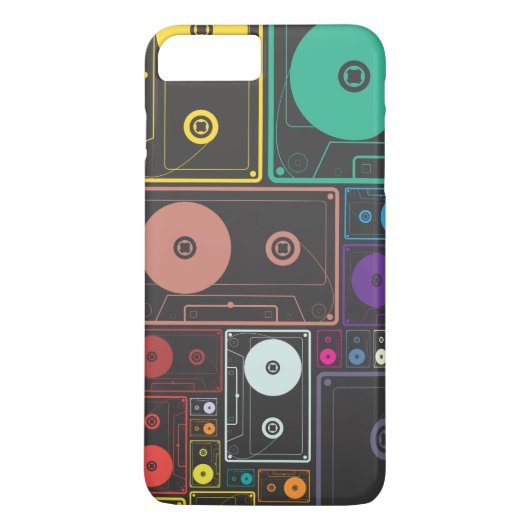 Cassettebandjes Case-Mate iPhone Case (Achterkant)