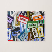 Cassettebandjes Legpuzzel (Horizontaal)