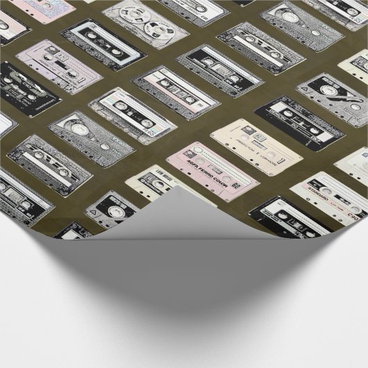  Cassettebandjes Mengsel Collectie tape Cadeaupapier (Hoek)
