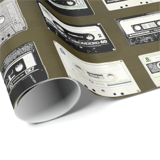  Cassettebandjes Mengsel Collectie tape Cadeaupapier (Rol Hoek)