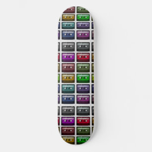 CASSETTEBANDJES RETRO MUSIC LOVER SKATEBOARD