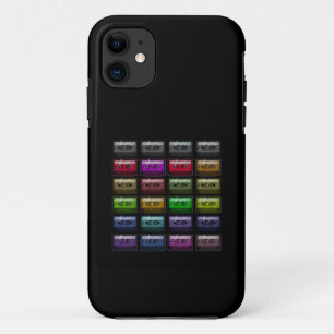 CASSETTEBANDJES RETRO MUZIEK LIEFHEBBER iPhone 11 HOESJE