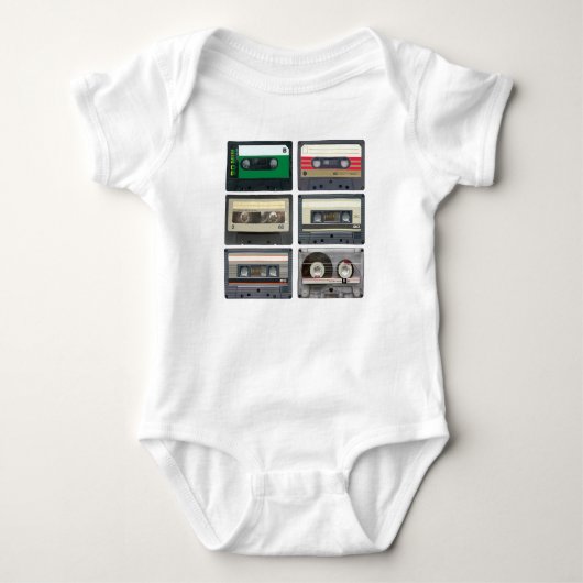 Cassettebandjes Romper (Voorkant)
