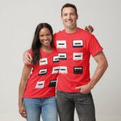 Cassettebandjes T-shirt (Unisex)