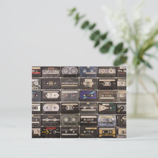 Cassettes Briefkaart (Staand voorkant)