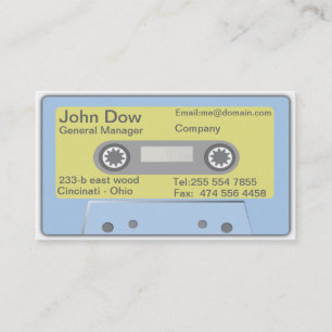 cassettes VOL1 Visitekaartje