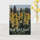 CASSIA GET WELL CARD - JOURNEY FOR A CURE KAART (Gele Bloem)