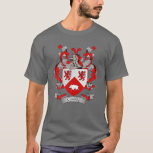 Cassidy Coat of Arms Cassidy Familienaam Cres T-shirt