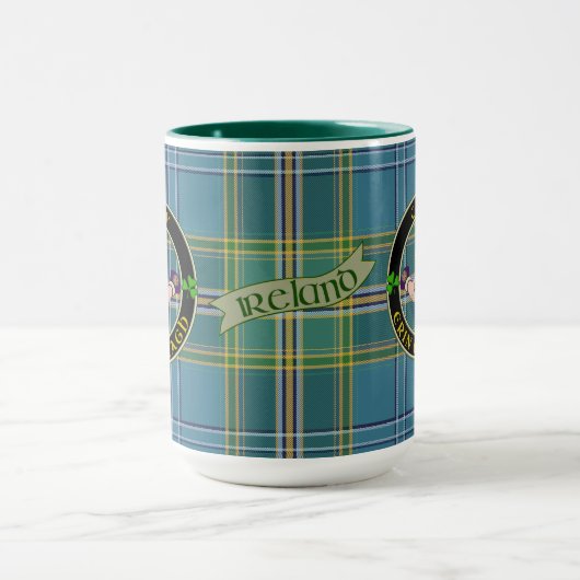 Cassidy Irish Claddagh gepersonaliseerd Mok (Midden)