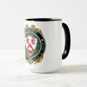 Cassidy Irish Shield Badge Mok (Voorkant rechts)