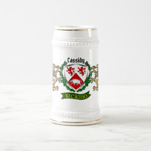 Cassidy/O'Cassidy Ierse Schild Gepersonaliseerd Bierpul
