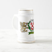 Cassidy/O'Cassidy Irish Shield gepersonaliseerd Bierpul (Voorkant links)