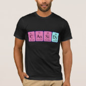 Cassidy periodiek table name shirt (Voorkant)
