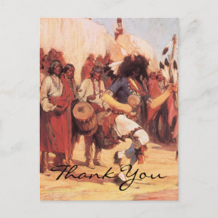 Cassidy's Buffalo Dance Briefkaart