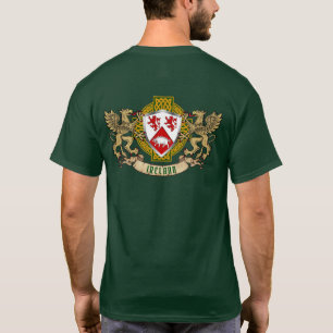 Cassiey Irish Shield & Griffins Personalized T-shirt