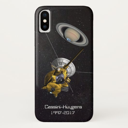 Cassini Huygens Mission to Saturn Case-Mate iPhone Case (Achterkant)