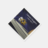 Cassini Huygens Saturn Mission Spacecraft Servetten (Hoek)