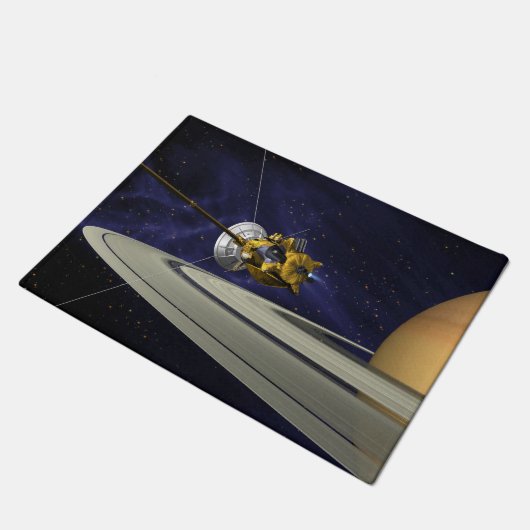 Cassini Saturn Orbit Plaatsing Deurmat (Schuin)