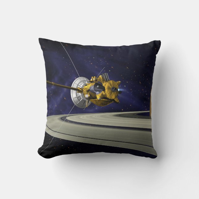 Cassini Saturn Orbit Plaatsing Kussen (Voorkant)
