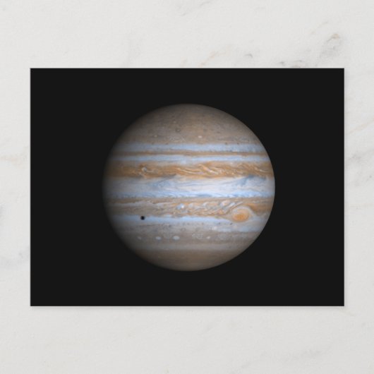 Cassini-Uitzicht van Jupiter NASA Briefkaart (Voorkant)