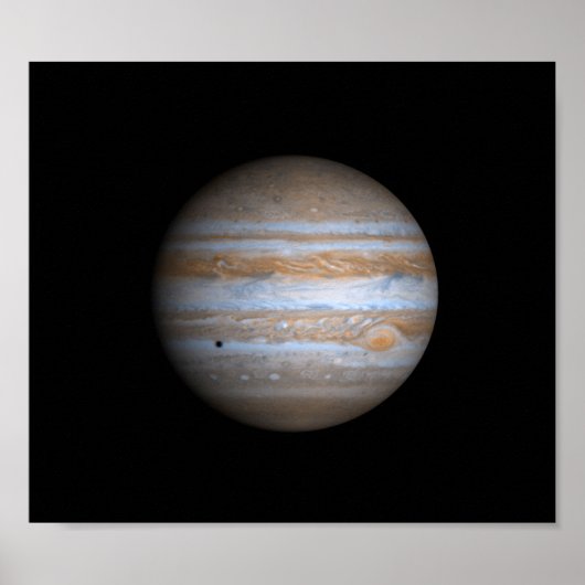 Cassini-Uitzicht van Jupiter NASA Poster (Voorkant)