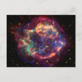 Cassiopeia A Death wordt haar Briefkaart (Voorkant)