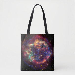 Cassiopeia A in veel kleuren Draagtas