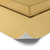 Cassiopeia -  Astronomisch Star Chart Afbeelding Poster (Hoek)