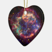 Cassiopeia Constellation Keramisch Ornament (Links)