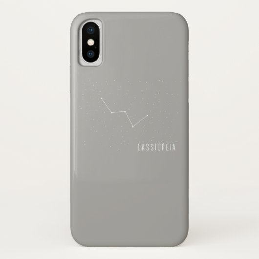 cassiopeia constellation sky sterren design Case-Mate iPhone case (Achterkant)