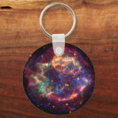 Cassiopeia Constellation Sleutelhanger (Voorkant)