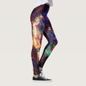 Cassiopeia Galaxy Supernova restant Leggings (Rechts)