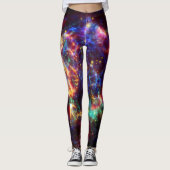 Cassiopeia Galaxy Supernova restant Leggings (Voorkant)