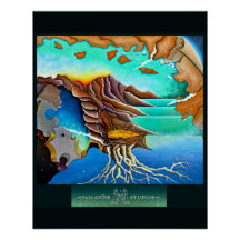 'Cassiopeia' glanzend Poster