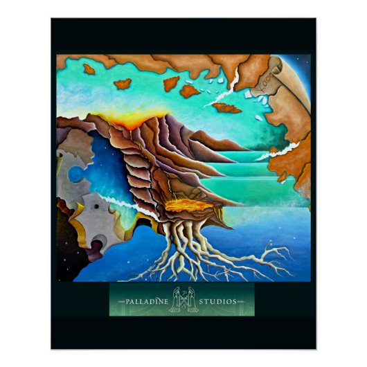 'Cassiopeia' glanzend Poster Perfect Poster (Voorkant)