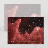 Cassiopeia Nebula - Carte postale #1 (Devant / Derrière)